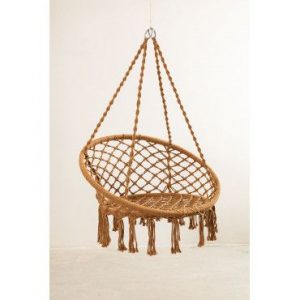 Silla Colgante Bahli Ocre Sklum