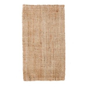 Alfombra pie de cama yute Yute Bucle natural rectangular