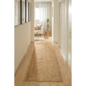 Alfombra pasillera yute Alhambra Liso rectangular