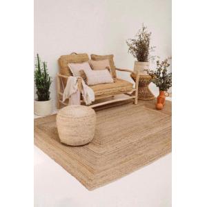 Alfombra De Yute Ural Natural Natural