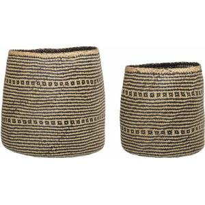 2 cestas de hierba marina - Bloomingville