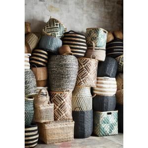 Cestas de seegras Striped, 3 uds.