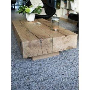 Mesa de centro de vigas