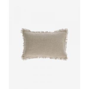 Funda de cojín beige - rústico - tejido - ailen