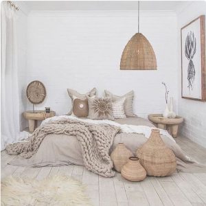 El valor de decorar con fibras naturales