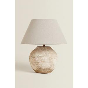 Lámpara de cerámica acabado antiguo