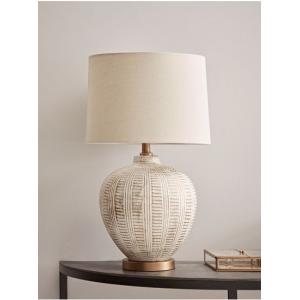 Lámparas de mesa de vidrio y lámparas de mesa de latón