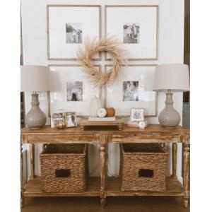 Wood Everett Foyer Table curated on LTK