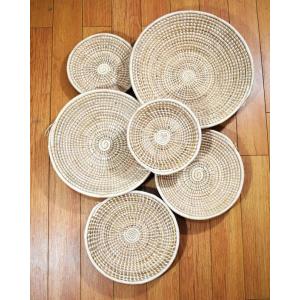 Cesta de pared tejida, Cestas colgantes de pared