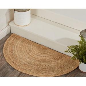 Felpuerto trenzado de medio círculo Vintage