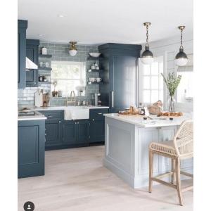 7 ideas para decorar cocinas azules y blancas