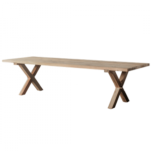 BORNEO OUTDOOR TABLE | NATURAL LEGS