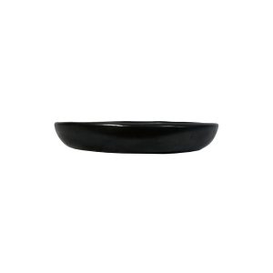 CLAY PLATE | BLACK 24.5X4CM