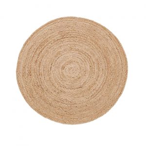 ROUND JUTE RUG | NATURAL